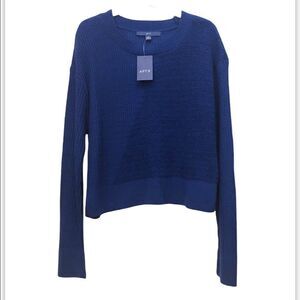 Apt 9 Royal Blue Crew Neck Sweater NEW Size Medium